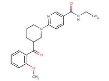 N-ethyl-6-[3-(2-methoxybenzoyl)piperidin-1-yl]nicotinamide