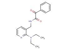 N-{[2-(diethylamino)pyridin-3-yl]methyl}-2-oxo-2-phenylacetamide