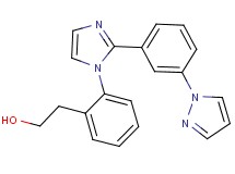 2-(2-{2-[3-(1H-pyrazol-1-yl)phenyl]-1H-imidazol-1-yl}phenyl)ethanol