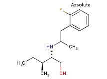 (2S,3S)-2-{[2-(2-fluorophenyl)-1-methylethyl]amino}-3-methyl-1-pentanol trifluoroacetate (salt)