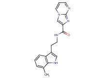N-[2-(7-methyl-1H-indol-3-yl)ethyl]imidazo[1,2-a]pyrimidine-2-carboxamide