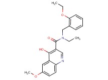N-(2-ethoxybenzyl)-N-ethyl-4-hydroxy-6-methoxy-3-quinolinecarboxamide