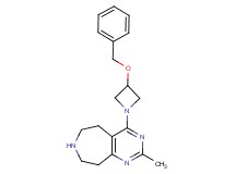 4-[3-(benzyloxy)-1-azetidinyl]-2-methyl-6,7,8,9-tetrahydro-5H-pyrimido[4,5-d]azepine dihydrochloride