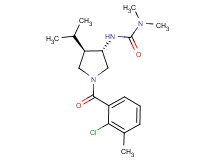 N'-[(3S*,4R*)-1-(2-chloro-3-methylbenzoyl)-4-isopropyl-3-pyrrolidinyl]-N,N-dimethylurea