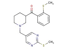 [2-(methylthio)phenyl](1-{[2-(methylthio)-5-pyrimidinyl]methyl}-3-piperidinyl)methanone