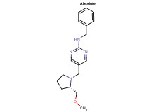 N-benzyl-5-{[(2S)-2-(methoxymethyl)pyrrolidin-1-yl]methyl}pyrimidin-2-amine