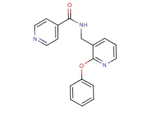 N-[(2-phenoxy-3-pyridinyl)methyl]isonicotinamide