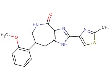 7-(2-methoxyphenyl)-2-(2-methyl-1,3-thiazol-4-yl)-5,6,7,8-tetrahydroimidazo[4,5-c]azepin-4(1H)-one