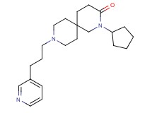 2-cyclopentyl-9-(3-pyridin-3-ylpropyl)-2,9-diazaspiro[5.5]undecan-3-one