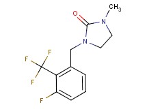 1-[3-fluoro-2-(trifluoromethyl)benzyl]-3-methylimidazolidin-2-one