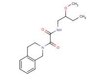 2-(3,4-dihydroisoquinolin-2(1H)-yl)-N-(2-methoxybutyl)-2-oxoacetamide