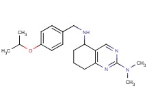 N~5~-(4-isopropoxybenzyl)-N~2~,N~2~-dimethyl-5,6,7,8-tetrahydro-2,5-quinazolinediamine
