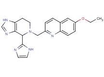 6-ethoxy-2-{[4-(1H-imidazol-2-yl)-1,4,6,7-tetrahydro-5H-imidazo[4,5-c]pyridin-5-yl]methyl}quinoline