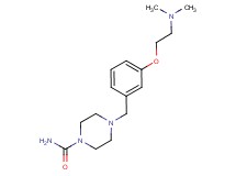 4-{3-[2-(dimethylamino)ethoxy]benzyl}piperazine-1-carboxamide