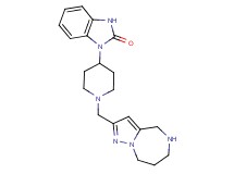 1-[1-(5,6,7,8-tetrahydro-4H-pyrazolo[1,5-a][1,4]diazepin-2-ylmethyl)-4-piperidinyl]-1,3-dihydro-2H-benzimidazol-2-one