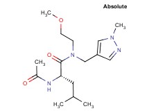 (2S)-2-(acetylamino)-N-(2-methoxyethyl)-4-methyl-N-[(1-methyl-1H-pyrazol-4-yl)methyl]pentanamide