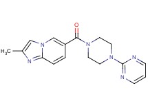 2-methyl-6-[(4-pyrimidin-2-ylpiperazin-1-yl)carbonyl]imidazo[1,2-a]pyridine