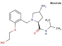 (2S,4R)-4-amino-1-[2-(2-hydroxyethoxy)benzyl]-N-isopropylpyrrolidine-2-carboxamide
