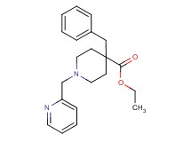 ethyl 4-benzyl-1-(2-pyridinylmethyl)-4-piperidinecarboxylate