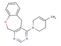 4-(4-methyl-3,6-dihydropyridin-1(2H)-yl)-5,11-dihydro[1]benzoxepino[3,4-d]pyrimidine