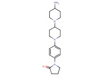 1-[4-(4-amino-1,4'-bipiperidin-1'-yl)phenyl]-2-pyrrolidinone dihydrochloride