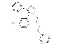 3-{4-phenyl-1-[3-(pyridin-3-ylamino)propyl]-1H-imidazol-5-yl}phenol