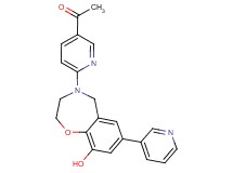 1-[6-(9-hydroxy-7-pyridin-3-yl-2,3-dihydro-1,4-benzoxazepin-4(5H)-yl)pyridin-3-yl]ethanone