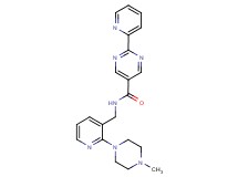 N-{[2-(4-methylpiperazin-1-yl)pyridin-3-yl]methyl}-2-pyridin-2-ylpyrimidine-5-carboxamide