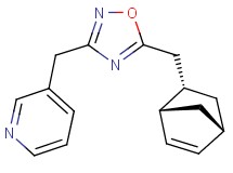 3-({5-[rel-(1S,2S,4S)-bicyclo[2.2.1]hept-5-en-2-ylmethyl]-1,2,4-oxadiazol-3-yl}methyl)pyridine trifluoroacetate