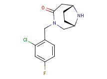 rel-(1S,6R)-3-(2-chloro-4-fluorobenzyl)-3,9-diazabicyclo[4.2.1]nonan-4-one hydrochloride