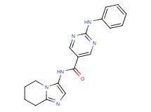 2-anilino-N-(5,6,7,8-tetrahydroimidazo[1,2-a]pyridin-3-yl)pyrimidine-5-carboxamide