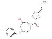 1-benzyl-4-[(2-propyl-1,3-thiazol-4-yl)carbonyl]-1,4-diazepan-6-ol