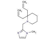 2,2-diallyl-1-[(1-methyl-1H-imidazol-2-yl)methyl]piperidine