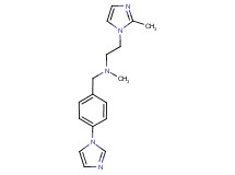 N-[4-(1H-imidazol-1-yl)benzyl]-N-methyl-2-(2-methyl-1H-imidazol-1-yl)ethanamine