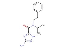 3-amino-N-isopropyl-N-(2-phenylethyl)-1H-1,2,4-triazole-5-carboxamide