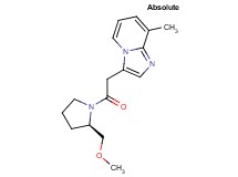 3-{2-[(2R)-2-(methoxymethyl)pyrrolidin-1-yl]-2-oxoethyl}-8-methylimidazo[1,2-a]pyridine
