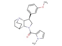 (3S*,3aR*,7aR*)-3-(3-methoxyphenyl)-1-[(1-methyl-1H-pyrrol-2-yl)carbonyl]octahydro-4,7-ethanopyrrolo[3,2-b]pyridine