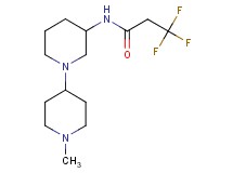 3,3,3-trifluoro-N-(1'-methyl-1,4'-bipiperidin-3-yl)propanamide