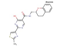 N-[(2R)-3,4-dihydro-2H-chromen-2-ylmethyl]-4-hydroxy-2-(2-methyl-1,3-thiazol-4-yl)pyrimidine-5-carboxamide