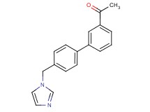 1-[4'-(1H-imidazol-1-ylmethyl)biphenyl-3-yl]ethanone