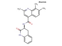 2,7,8-trimethyl-N-[(3S)-2-oxo-1,2,3,4-tetrahydro-3-quinolinyl]-4-quinolinecarboxamide