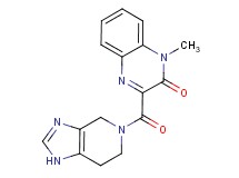 1-methyl-3-(1,4,6,7-tetrahydro-5H-imidazo[4,5-c]pyridin-5-ylcarbonyl)quinoxalin-2(1H)-one