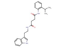 N-[2-(1H-indol-3-yl)ethyl]-N'-(2-isopropylphenyl)succinamide