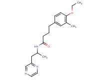 4-(4-ethoxy-3-methylphenyl)-N-(1-methyl-2-pyrazin-2-ylethyl)butanamide