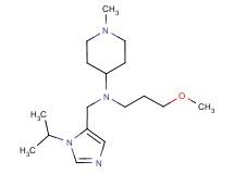 N-[(1-isopropyl-1H-imidazol-5-yl)methyl]-N-(3-methoxypropyl)-1-methyl-4-piperidinamine