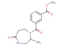 methyl 3-[(2-methyl-5-oxo-1,4-diazepan-1-yl)carbonyl]benzoate