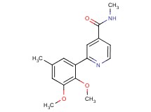 2-(2,3-dimethoxy-5-methylphenyl)-N-methylisonicotinamide