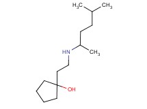 1-{2-[(1,4-dimethylpentyl)amino]ethyl}cyclopentanol
