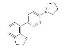 3-(2,3-dihydro-1-benzofuran-7-yl)-6-pyrrolidin-1-ylpyridazine