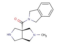2-{[rel-(3aR,6aR)-2-methylhexahydropyrrolo[3,4-c]pyrrol-3a(1H)-yl]carbonyl}isoindoline dihydrochloride